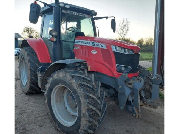 🚜 Tracteur Massey Ferguson 6715 S – 150 ch – 2019 – 2 900 h