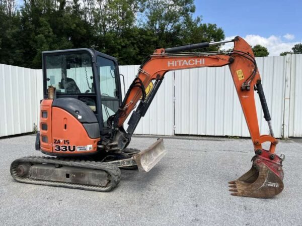 Mini-pelle Hitachi ZX33U-5A CLR (2015) – Occasion